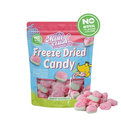 Reo watermelon crunchy triomaithe (Dath Nádúrtha)